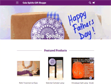 Tablet Screenshot of gaiaspirits.com